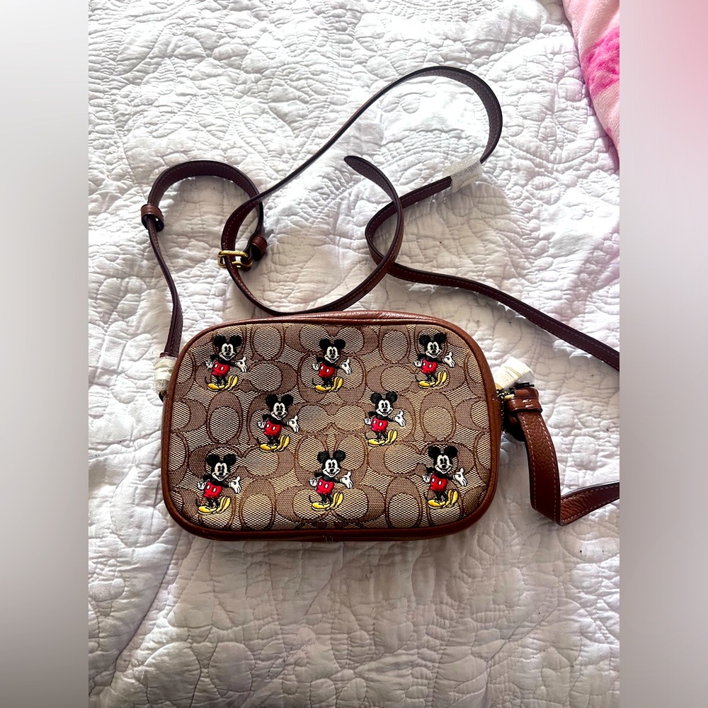 Coach Disney Mickey Mouse cross body bag.